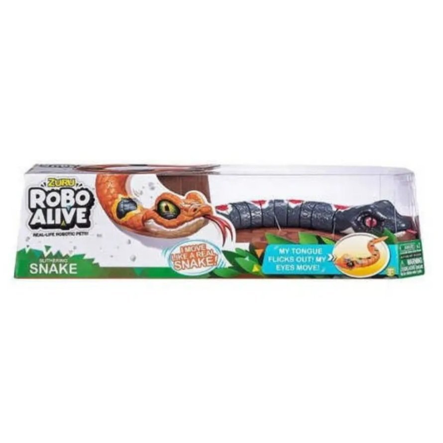רובוט רובו אלייב נחש שחור ROBO ALIVE – תמונה 2