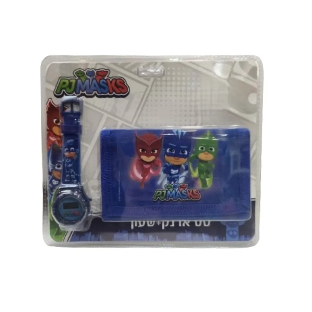סט ארנק ושעון כוח פי ג'יי