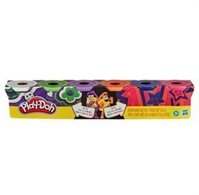 פליידו סט 6 בצקים צבעוניים Play-Doh