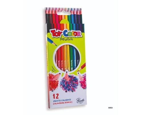 עפרונות צבעונים 12 יחידות