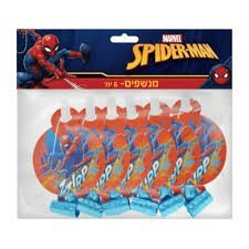 מנשפים ספיידרמן 6 יח'
